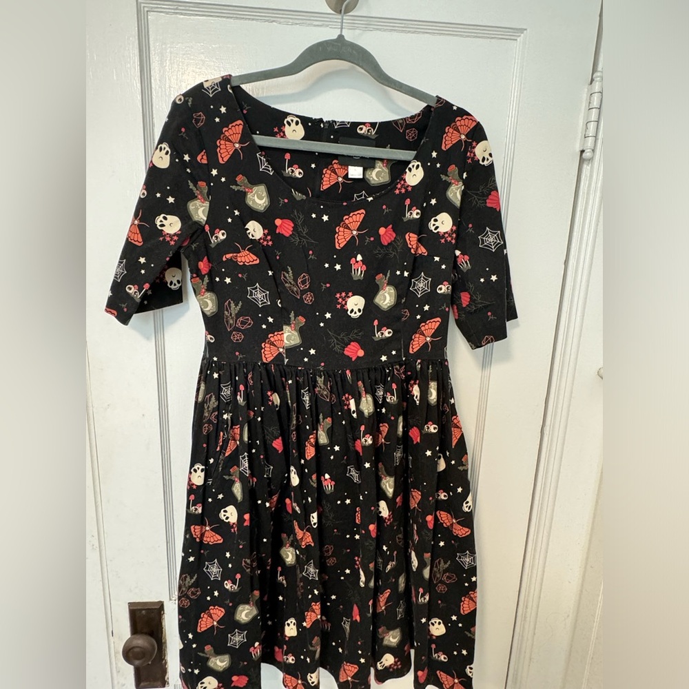 Collectif Halloween Dress-UK14/L